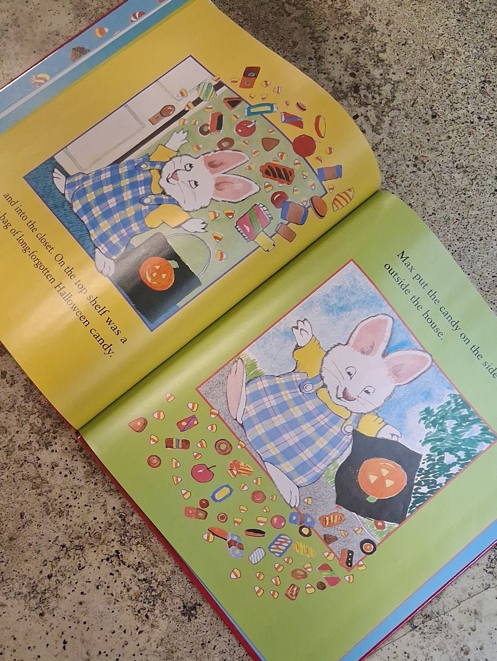 Max's Bunny Business By Rosemary Wells Childrens Picture Book Daycare Preschool - Picture 9 of 9